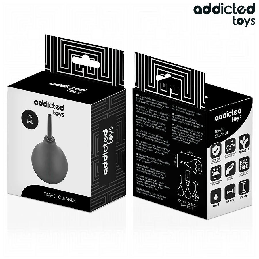ADDICTED TOYS - DETERGENTE ANALE DA VIAGGIO TAGLIA S 90 ML